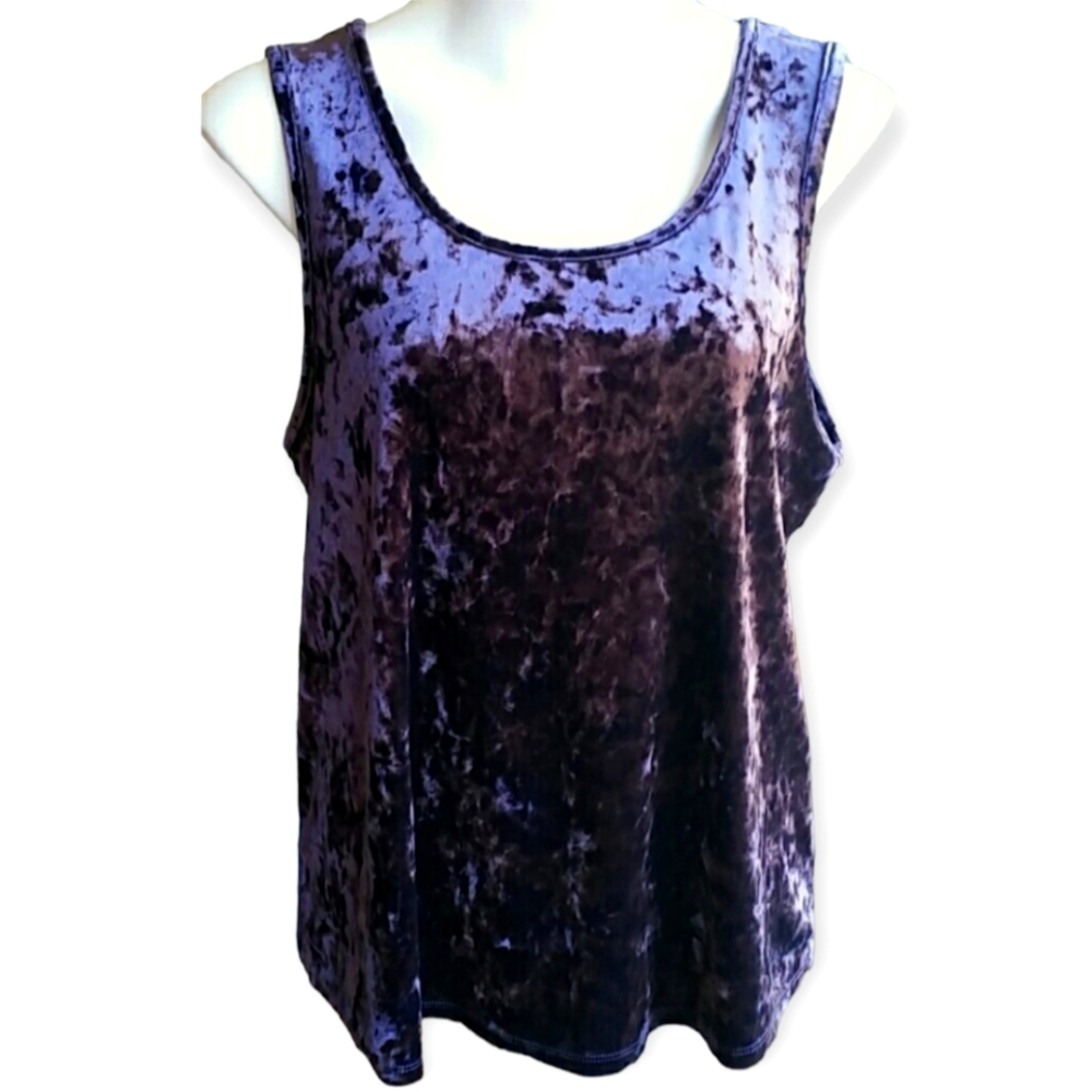 Chances R velvet top size XL